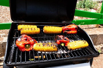 Corn and Pepper Roasted Summer Party