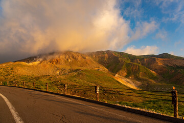 磐梯吾妻スカイラインの日の出