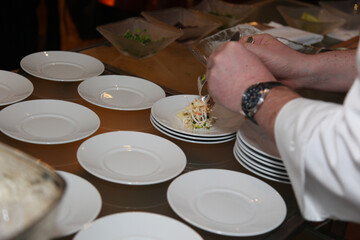 Master class Crab salad