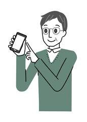 シニア　スマートフォン