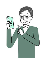 シニア　スマートフォン