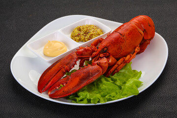 Luxury Lobster with sauce