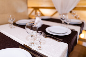 set of cutlery for dinner at the table