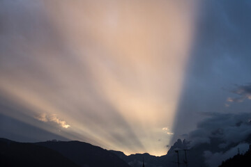 le splendide montagne delle dolomiti regalano panorami mozzafiato