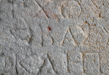 close-up old ancient wall background
