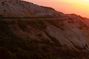 磐梯吾妻スカイラインの日の出