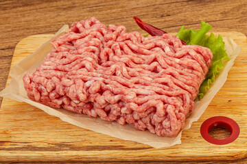 Minced meat - pork and beef