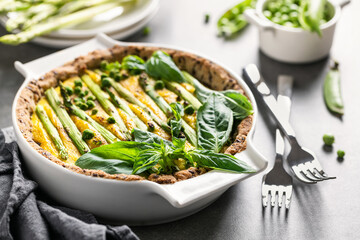 Organic Homemade Asparagus Cakes.
Made with homegrown vegetables without gluten and dairy ingredients.