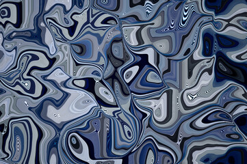 Abstract digital pattern / Abstract dark blue minimalistic background of a digital pattern.