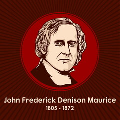 John Frederick Denison Maurice (1805 - 1872), was an English Anglican theologian, a prolific author, and one of the founders of Christian socialism.
