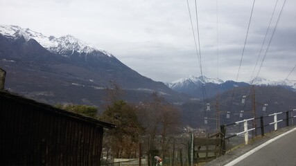 ski resort in the alps