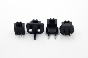 multiple electricity Plug Types for different countries