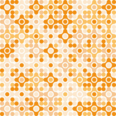 Geometric random color seamless pattern, background. Template for textile, wallpaper, packaging, any printing types. Vector illustration.