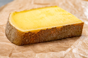 French cheese Comte fruity flavoured Fruite or Vieille Reserve