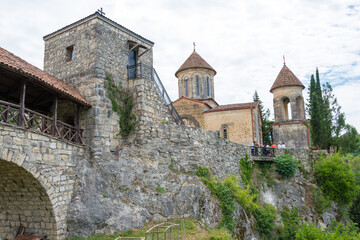 Fototapeta na wymiar Motsameta Monastery. a famous Historic site in Kutaisi, Imereti, Georgia.
