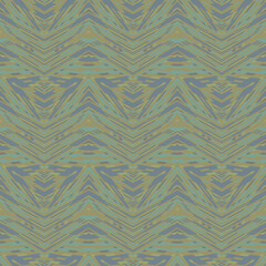Horozontal seamless pattern in green, blue and gold for decoration. Print for paper wallpaper, tiles, textiles,carpet,pillows. Home  decor, interior design. Ribbons.