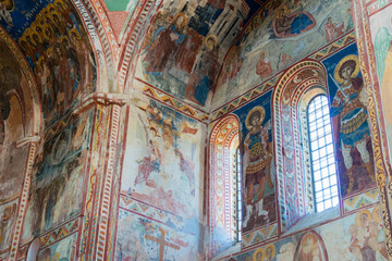 Fototapeta na wymiar Gelati Monastery in Kutaisi, Imereti, Georgia. It is part of the World Heritage Site.