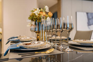 wedding table setting