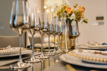 wedding table setting