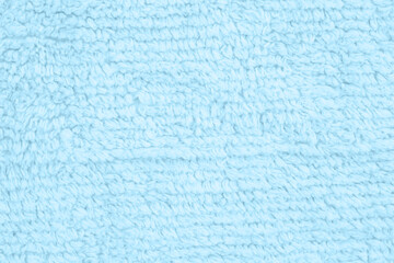 Pale blue plush lined fabric background