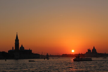 Fototapeta premium Venedig Sonnenuntergang