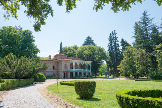 House Museum of Alexander Chavchavadze. a famous Historic site in Telavi, Kakheti, Georgia.