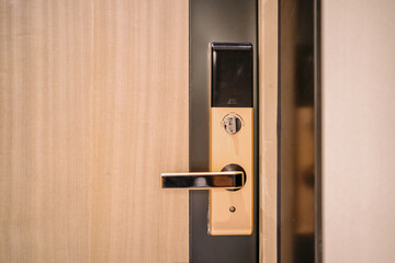 Naklejka premium door handle and lock