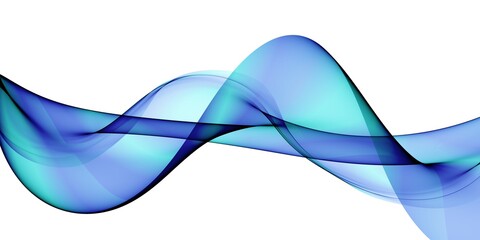 Color light blue abstract waves design

