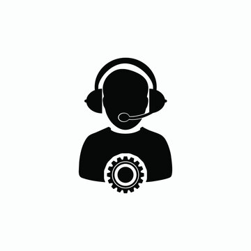 worker icon vector