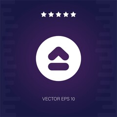 eject vector icon