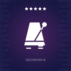 metronome vector icon