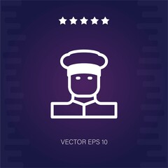 cook man vector icon