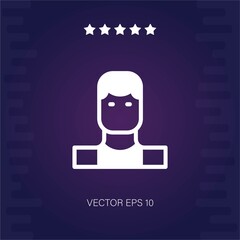 man avatar vector icon