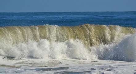 ocean waves caribbean sea Venezuela