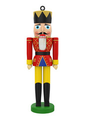 Christmas Nutcracker Toy Soilder Isolated