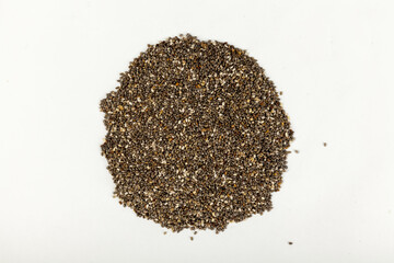 pile of chia seeds