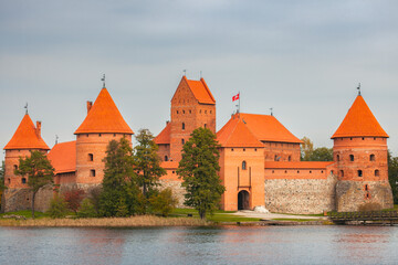 Fototapeta na wymiar Trakai Island Castle