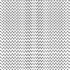Fototapeta premium Seamless zigzag line pattern. ..Hand drawn pattern.
