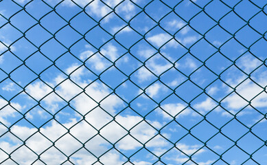 フェンス　空　素材