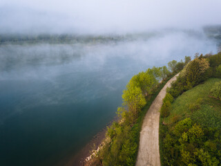 Czorsztyn Castle and Lake