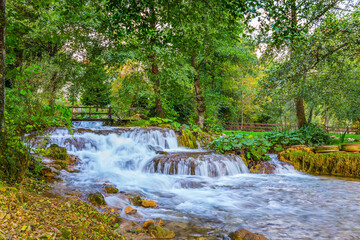 Obraz premium Wooden bridge