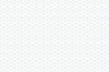 Abstract vector seamless of scales. White vector scale pattern. Background consisting of white hexagons. 