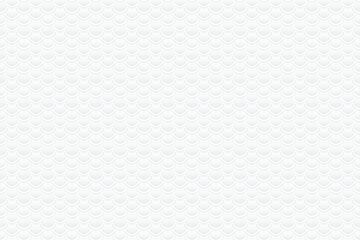 Abstract vector seamless of scales. White vector scale pattern. Background consisting of white hexagons. 