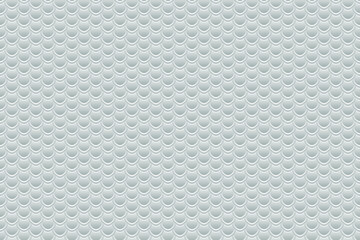 Abstract vector seamless of scales. White vector scale pattern. Background consisting of white hexagons. 