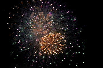 Exploding Fireworks on Independence Day