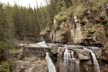 Upper waterfall streams