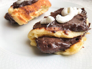 homemade gluten free chocolate cakes on a plate