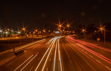 Freeway light strips