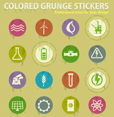 Power generation simply icons