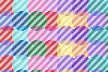 color circle line abstract geometric background